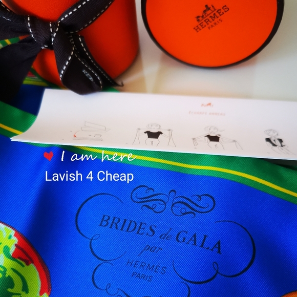 💯% authentic hermes maxi twilly - Picture 6 of 7